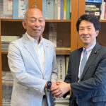 大塚耕平参議院議員と懇談